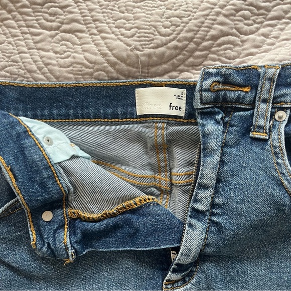 Wilfred Free - Cut Off Denim Skirt - Size 6 - Picture 4 of 5